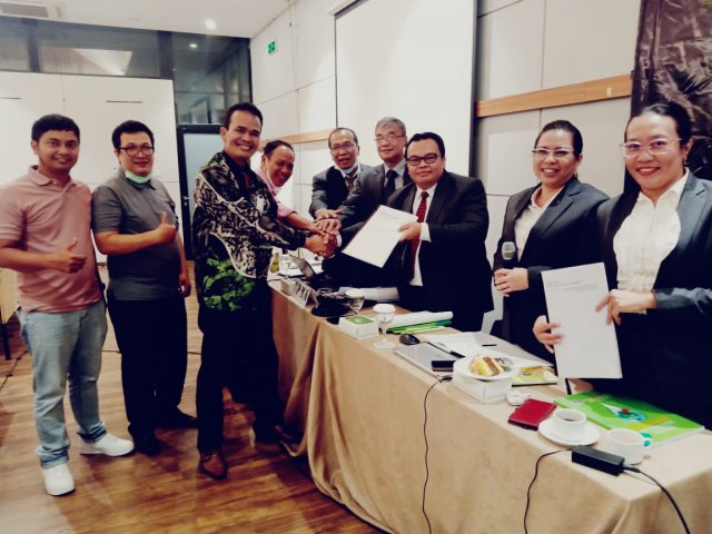 Penyerahan LPJ Perluasan Gereja Bumi Anggrek